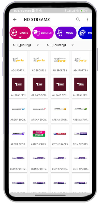 HD Streamz APK Download